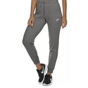 Nike Sweatpants Women's Medium Essential Fleece Jogger Heather Gray BV4095-063